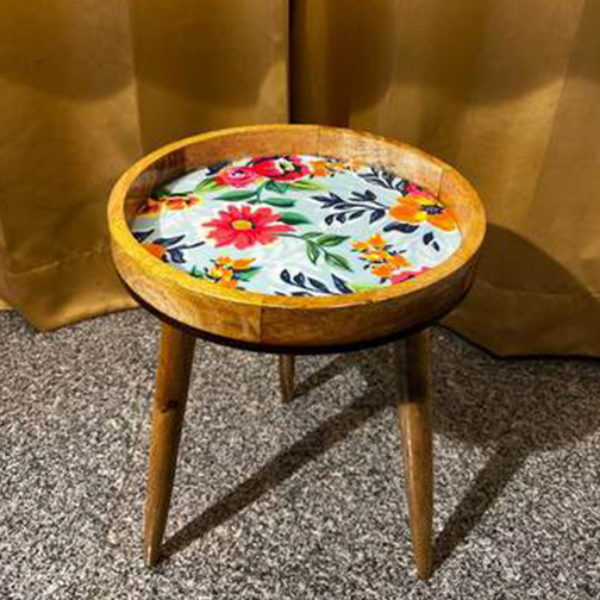 Tropical Bloom Stool