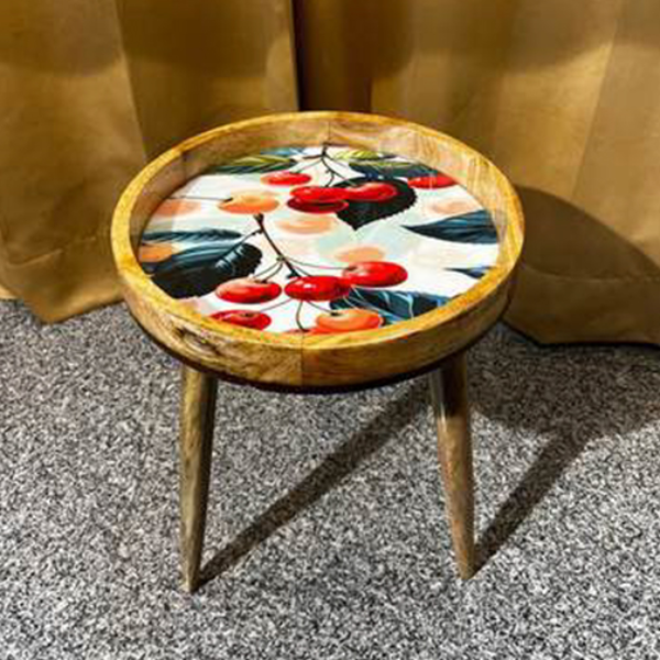 Cherry Bloom Stool
