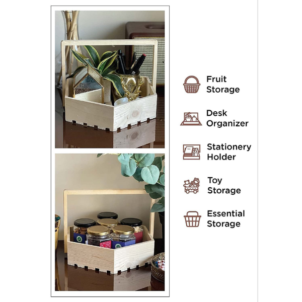 Wooden Basket Image