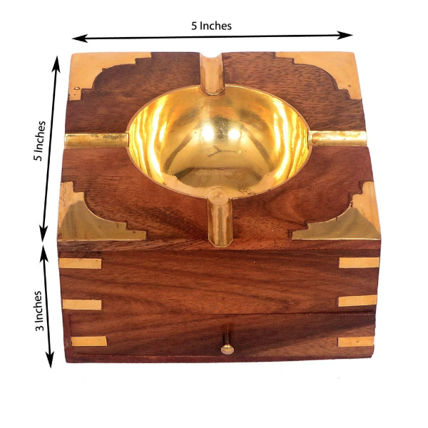 Ashtray With Cigarette Holder Image