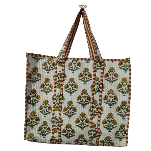 Quilted Tote Bag